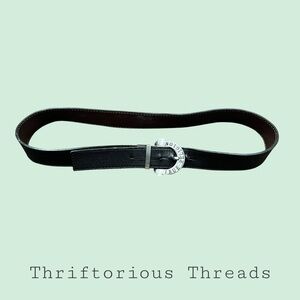 True Religion Horseshoe Reversible Leather Belt